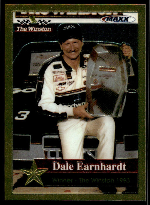 Dale Earnhardt 1993 Maxx The Winston Chromium Front of Card