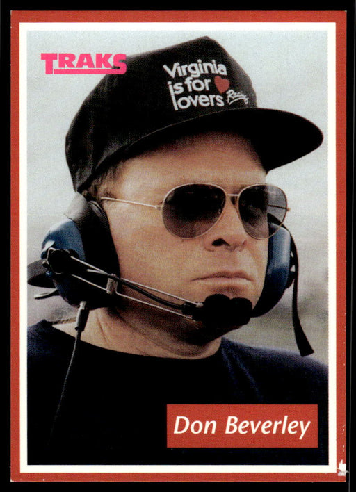Don Beverley 1994 Traks Virginia is for Lovers Base Front of Card