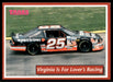 Virginia is for Lovers Racing 1994 Traks Virginia is for Lovers Base Front of Card