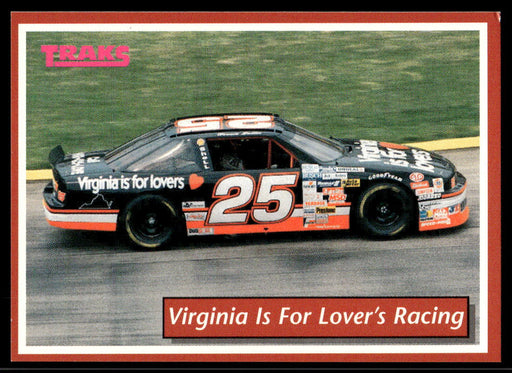 Virginia is for Lovers Racing 1994 Traks Virginia is for Lovers Base Front of Card