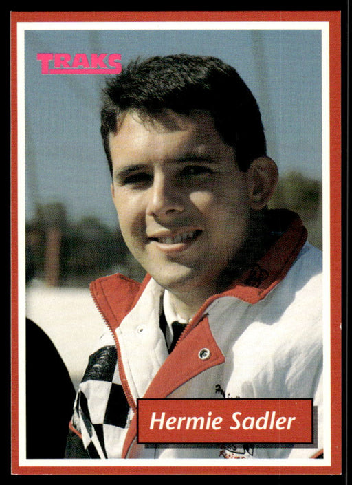 Hermie Sadler 1994 Traks Virginia is for Lovers Base Front of Card