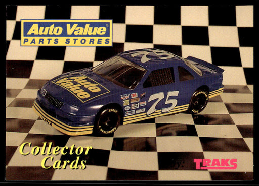 Checklist 1994 Traks Auto Value Parts Stores Collector Cards Base Front of Card
