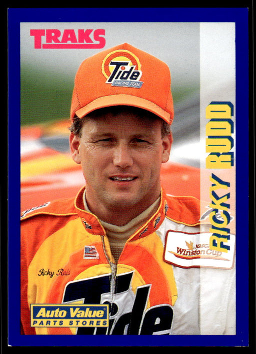 Ricky Rudd 1994 Traks Auto Value Parts Stores Collector Cards Base Front of Card