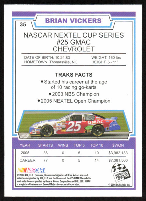 Back of Card