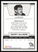 Back of Card