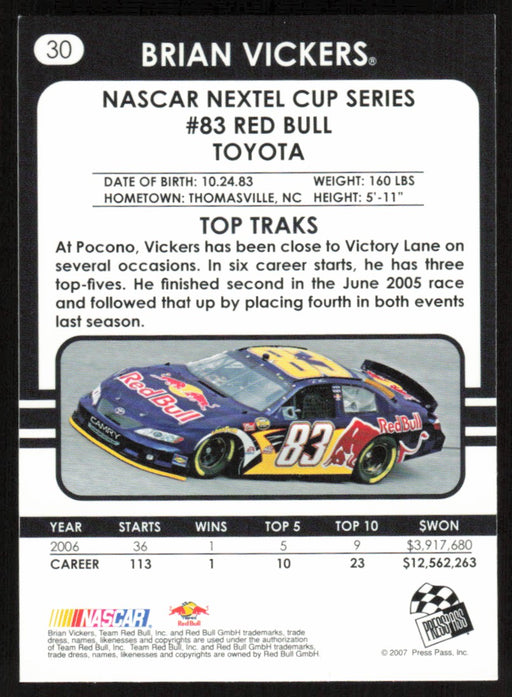 Back of Card