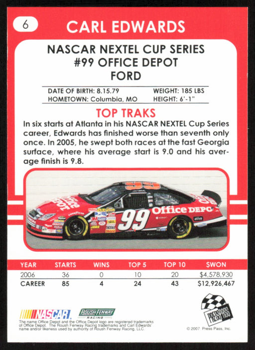 Back of Card