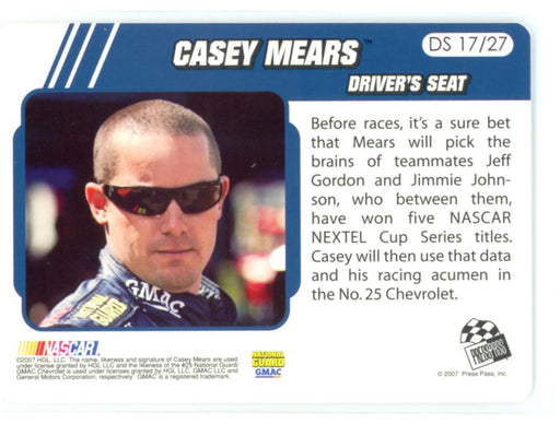 Back of Card