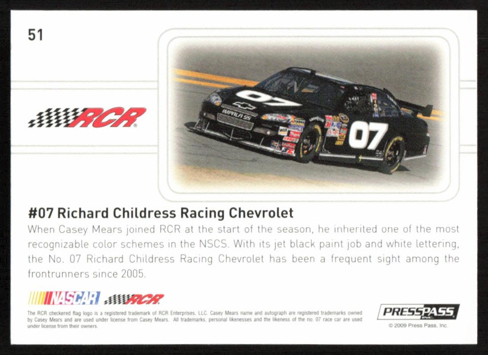 Back of Card