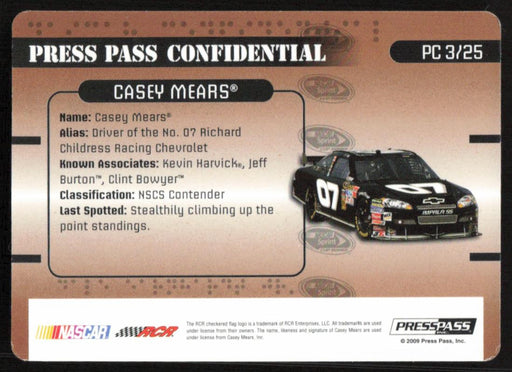 Back of Card