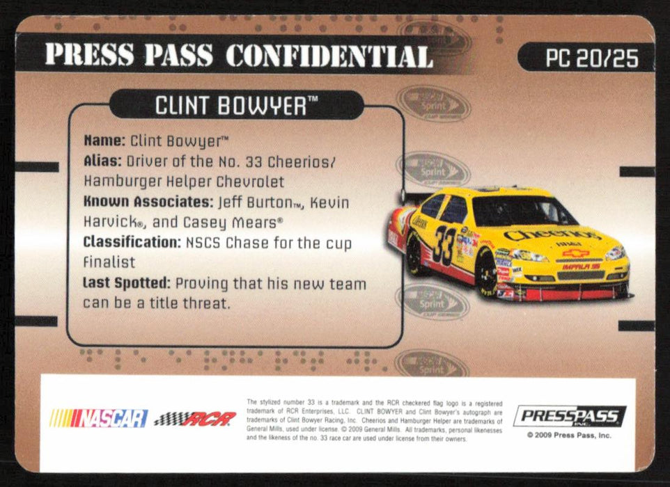 Back of Card