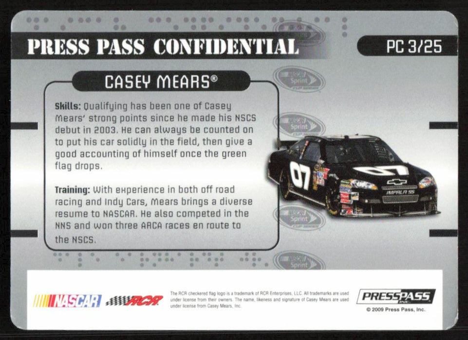 Back of Card