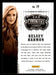 Kelsey Harmon 2014 Panini Country Music Back of Card