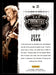 Jeff Cook 2014 Panini Country Music Back of Card