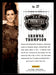 Shawna Thompson 2014 Panini Country Music Back of Card