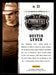 Dustin Lynch 2014 Panini Country Music Back of Card