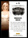 Maggie Rose 2014 Panini Country Music Back of Card
