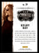 Kelby Ray 2014 Panini Country Music Back of Card