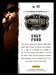 Colt Ford 2014 Panini Country Music Back of Card