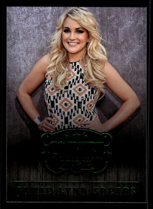 Jamie Lynn Spears 2014 Panini Country Music Front of Card