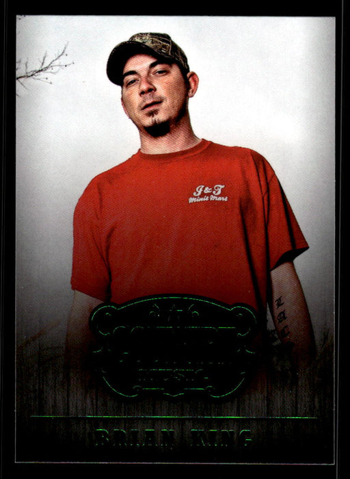Brian King 2014 Panini Country Music Front of Card