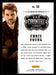 Chris Young 2014 Panini Country Music Back of Card