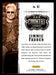 Jimmie Fadden 2014 Panini Country Music Back of Card