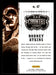 Rodney Atkins 2014 Panini Country Music Back of Card