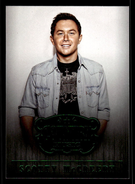 Scotty McCreery 2014 Panini Country Music Front of Card