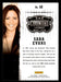 Sara Evans 2014 Panini Country Music Back of Card