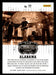 Alabama 2014 Panini Country Music Back of Card