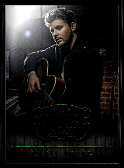 Chris Young 2014 Panini Country Music Front of Card