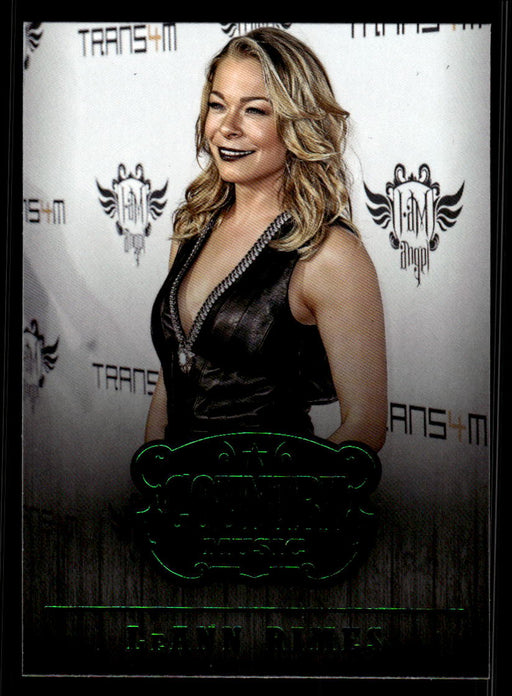 LeAnn Rimes 2014 Panini Country Music Front of Card