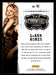 LeAnn Rimes 2014 Panini Country Music Back of Card