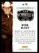 Neal McCoy 2014 Panini Country Music Back of Card