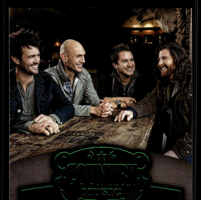 Eli Young Band 2014 Panini Country Music Front of Card