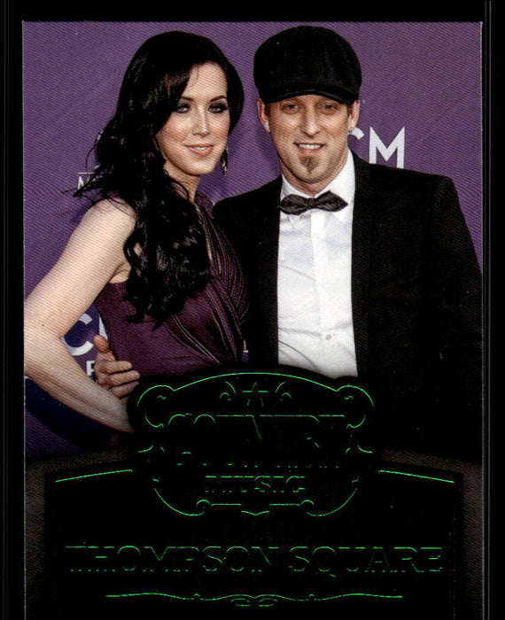 Thompson Square 2014 Panini Country Music Front of Card