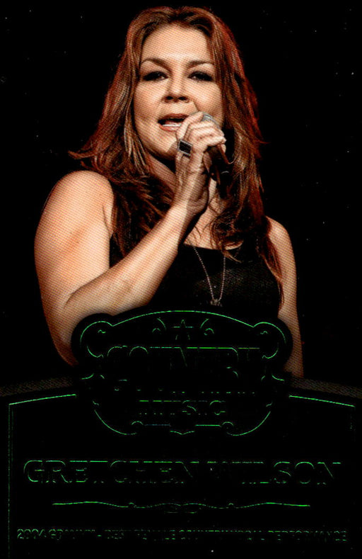 Gretchen Wilson 2014 Panini Country Music Front of Card