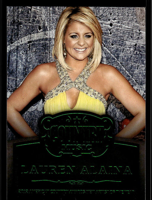 Lauren Alaina 2014 Panini Country Music Front of Card