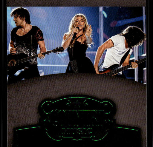 The Band Perry 2014 Panini Country Music Front of Card