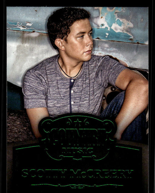 Scotty McCreery 2014 Panini Country Music Front of Card