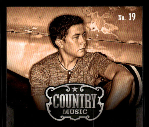 Scotty McCreery 2014 Panini Country Music Back of Card