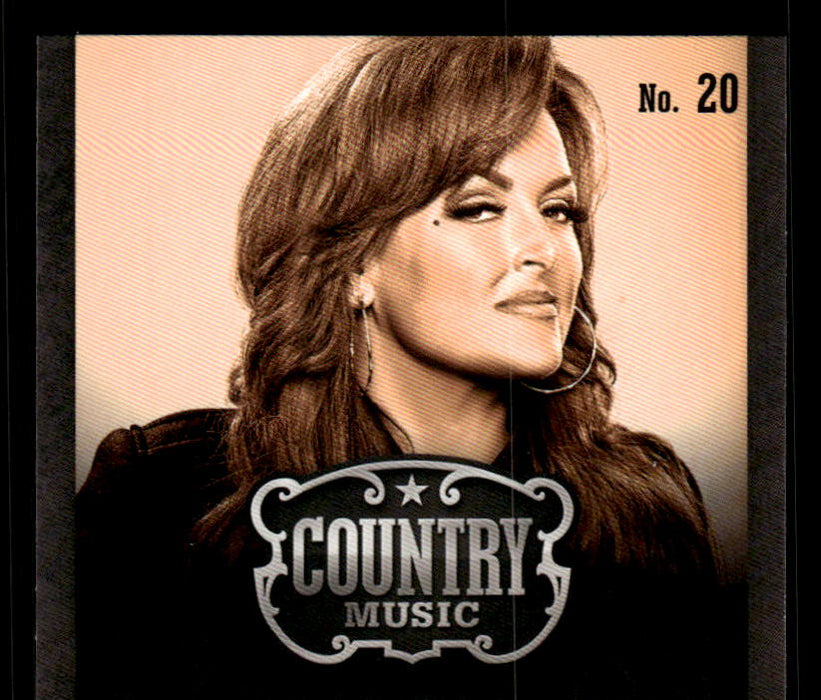 Wynonna 2014 Panini Country Music Back of Card