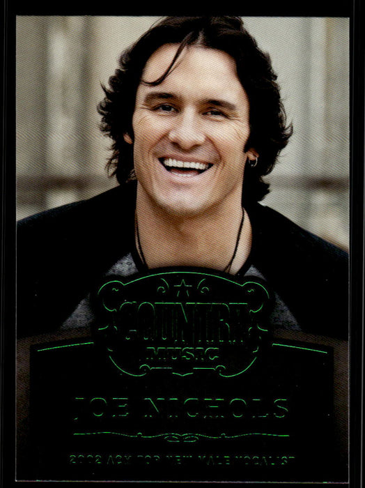 Joe Nichols 2014 Panini Country Music Front of Card