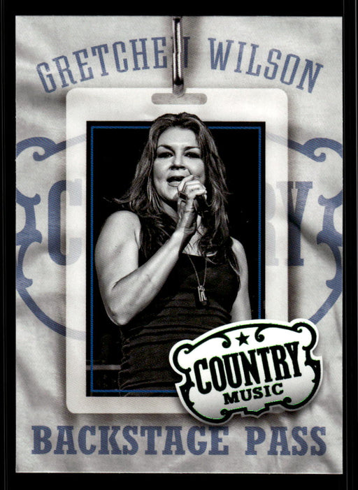 Gretchen Wilson 2014 Panini Country Music Front of Card