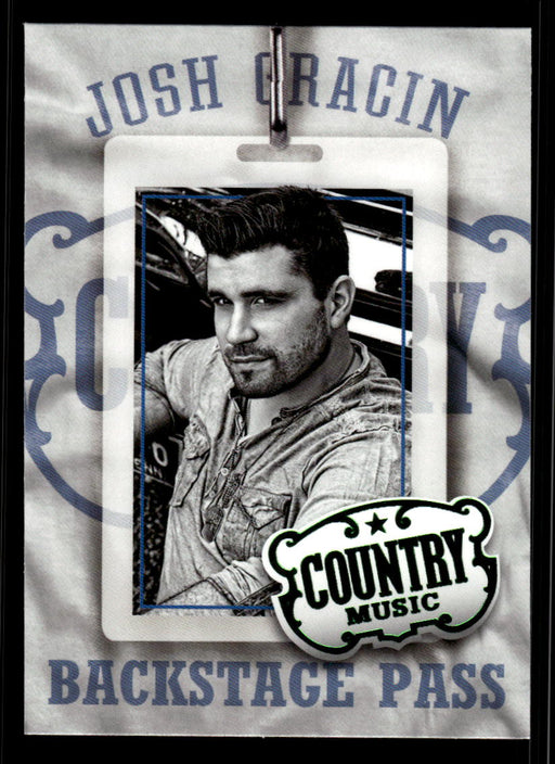 Josh Gracin 2014 Panini Country Music Front of Card