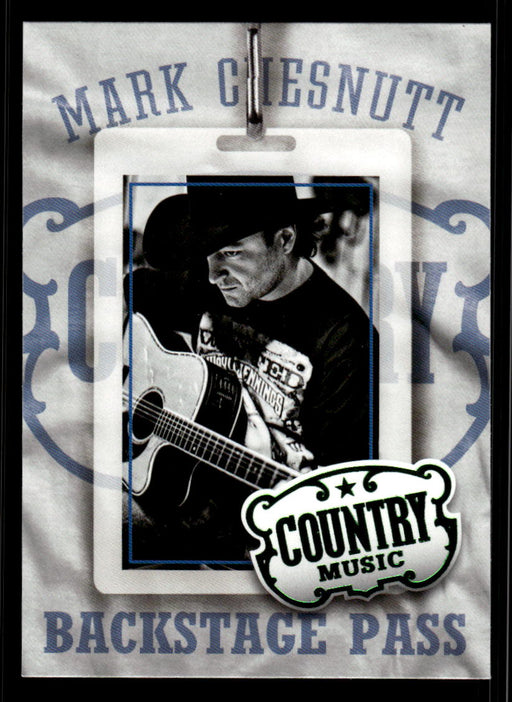 Mark Chesnutt 2014 Panini Country Music Front of Card