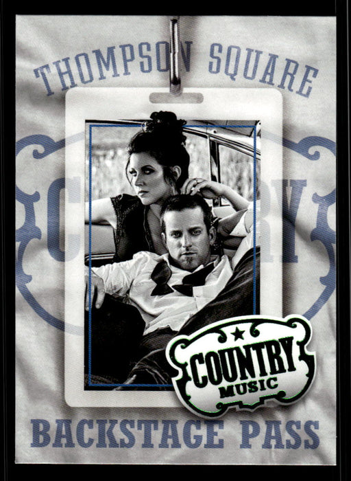 Thompson Square 2014 Panini Country Music Front of Card