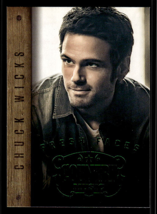 Chuck Wicks 2014 Panini Country Music Front of Card