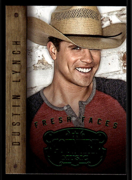 Dustin Lynch 2014 Panini Country Music Front of Card